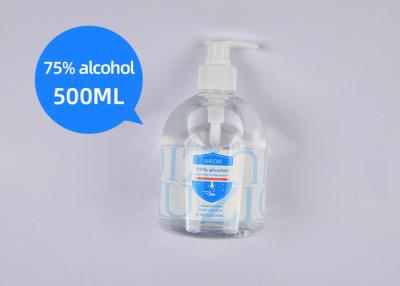 China As mãos da licença sentem brandamente Sanitizers da mão do álcool do instante 75% ensaboar 500lm livre à venda