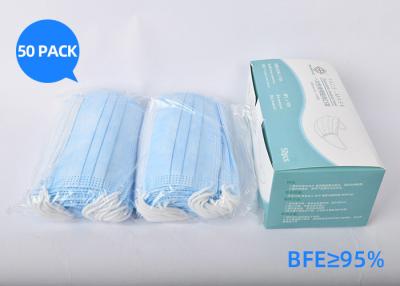 China ODM alto do OEM de Breathability da máscara facial descartável anti-bacteriana disponível à venda