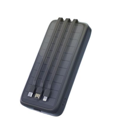 China Factory wholesale PD18W16000 mah solar power bank solar power bank large capacity wireless power bank for outdoor lighting for sale