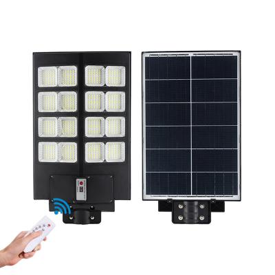 China ROAD ABS Motion Sensor Ip65 Waterproof 300W Solar Led Street Light With Remote Controller for sale