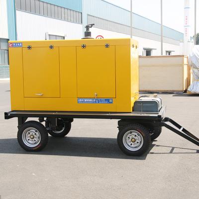 China Un generador diésel portátil de 200 kW, con un conjunto móvil Cummins 6ZTAA13-G2. en venta