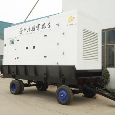 China generador diesel de fase única 500KVA 400KW en venta