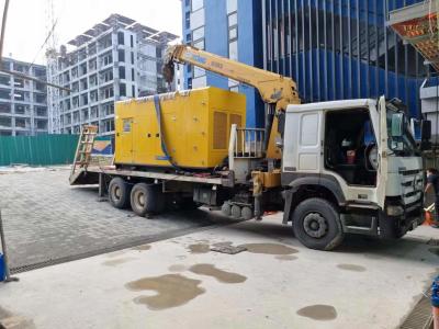 China Multi-escena Trailer Diesel Gerador Móvel Soundproof Refrigerado a água à venda