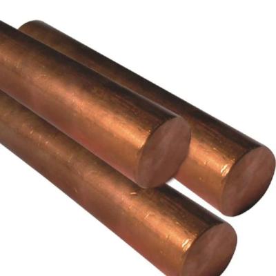 China C1100 C11000 E-Cu58 Copper Round Bar JIS ASTM DIN  H OT 38% 99.9% Cu Fot Electronics for sale