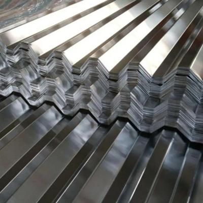 China 4x8 Feet Stainless Steel Corrugated Sheet SUS201 SUS410 UNS S30400 Roofing Plate for sale