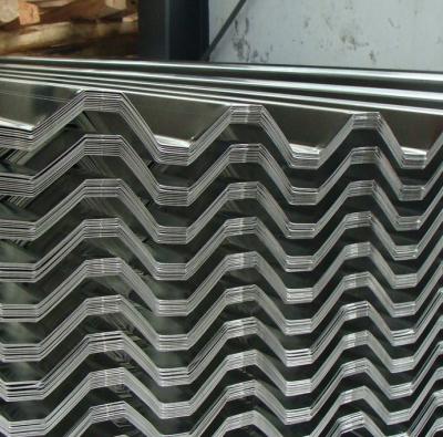 China Hot Rolled Stainless Steel Corrugated Sheet 0.4 - 0.8mm Thick 1200x2400mm1250x2500mm for sale