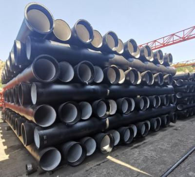 Chine ISO 2531 / EN 545 Pipe en fer ductile recouverte de ciment de classe K9 C40 C30 C25 pour l'eau potable à vendre