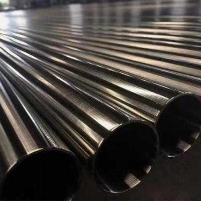 China Cold Rolled Welded 5mm 8mm Thickness SS Round Pipe 316L 316Ti Customized for sale