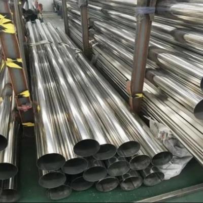 Chine Tubes en acier inoxydable soudés sans couture poli rond ERW noir pétri en épice à vendre