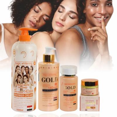 China Wholesale Original Pure Magic Sunscreen Pure Egyptian Gold Dark Spot Concealer Face Cream And Body Whitening Lotion For Black Skin for sale