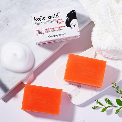 China Basic cleaning in Amazon stock hotsell whitening acne treatment soap san kojic cleansing soap for sale