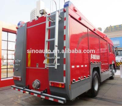 China SINOTRUK HOWO 4x2 fire truck for sale 8100*2496*3080 mm for sale