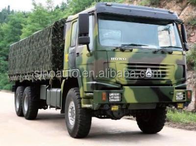 China HOWO All Wheel Drive 6x6 Dump Truck , Four Wheel Drive 4X4 Dump Truck 7568X2496X3146 for sale