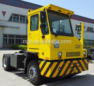 China SINOTRUK 40ft Container HOVA Yard Tractor Truck 5160*2495*3100 for sale