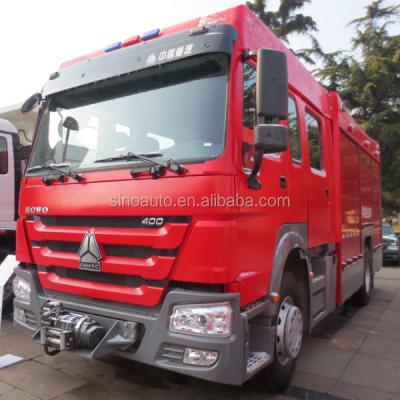 China Fire Truck SINOTRUK HOWO 4x2 Small Size For Sale 8100*2496*3080 mm for sale