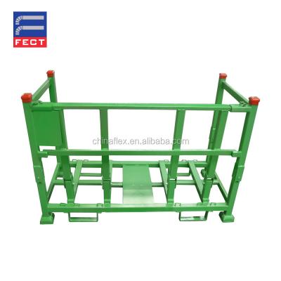 China Motor Storage Heavy Duty Collapsible Metal Cage Collapsible Motor Pallets for sale