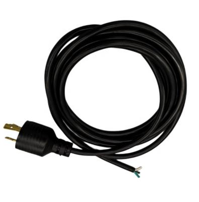 China Custom Home Appliance America USA Standard Mains Cord AC Power Cord 3 Pins DC Power Cable for sale