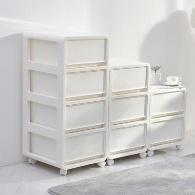 China Individual 6 Drawer Plastic Storage Container 66cm 6 Tier Plastic Storage Drawers for sale