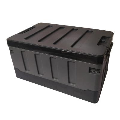 China Polypropylene Collapsible Plastic Storage Boxes 40 Liter Picnic Cargo Organizer for sale