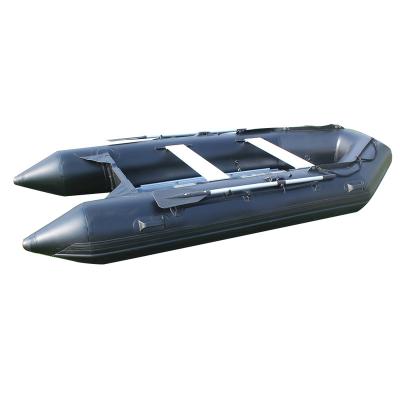 China Hot Selling PVC 330cm Inflatable Boat With Motor Military Inflatable Boat Outdoor Water Sports for sale