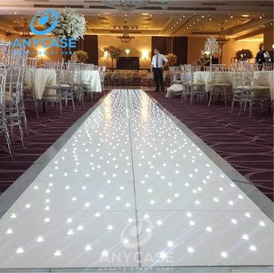 China Other Occasion Super Easy Wireless Control Party Mirror Infinity Dance Floor With Led Light Led Dance Floor Starlit Homei for sale