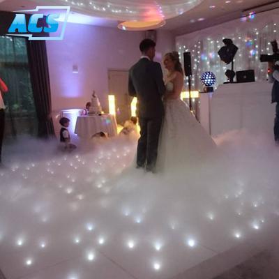 China High Gloss Acrylic + Aluminum Glitter Star Light Up Led Dance Floor On Sale for sale