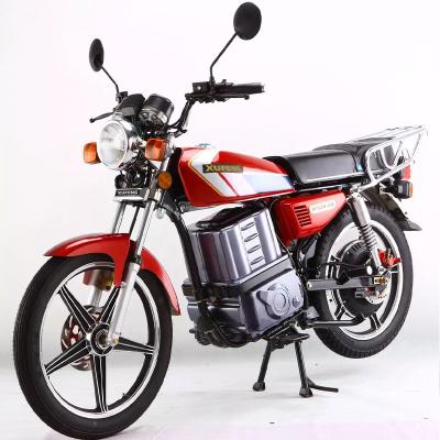 China Hot Sale 72V20Ah 1500W Lead Acid Electric Motorcycle For Adult 1800*600*1100 for sale