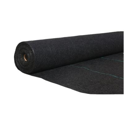 China Sofa Heavy Duty Black Woven Weed Control PP Needle And Punched Geotextile Filter Fabric For Sofa And Gardens, Plus Weed Gauge Woven for sale