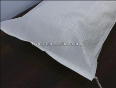 China White Security Rice Packaging Bag / PP Woven Bag Plastic Polypropylene for sale