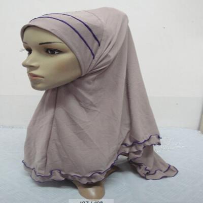 China Keep Girl Crystal Scarf Ruffle Hemp Durag Color Scarf Hot Selling Simple Solid Color Cotton Scarf for sale