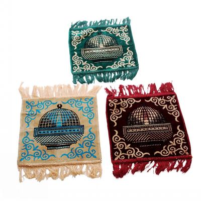 China High Quality Muslim Children's Prayer Mat Portable Folding Mat Islamic Qibla Prayer Mat Wholesale Prayer Mat European American 35*35cm for sale