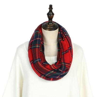 China Newest Fashion Hot Sale Women's Scarf Classic Cashmere Shawl Imitation Plaid Color Matching Scarf for sale