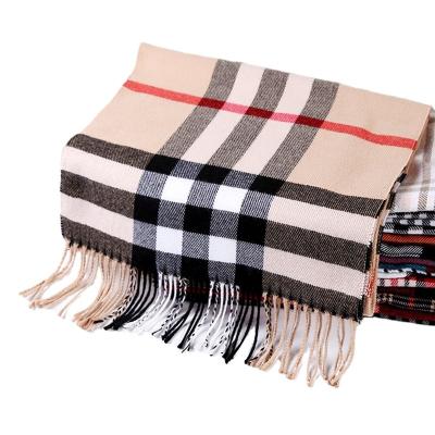 China Agriculture Stock Soft Luxury Customized Knitted Women Designer Warm  Pashmina Neck Scarves Shawl Blanket Plaid Tassel Cashmere Winter Scarf for sale