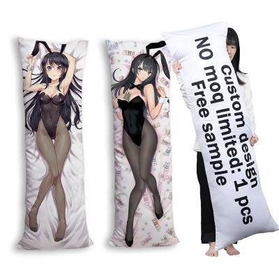 China Sofa Decorative Pillow Case Wholesale custom High Quality Japanese Anime Decorative Hugging Body Pillow Case Dakimakura pillow case with custom logo for sale