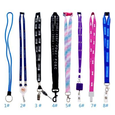 China Promotional Gift No Minimum Order Custom Printed Lanyard, Cheapest Lanyard With id Holder Card Completely Customize Custom your Own Key Lanyard for sale