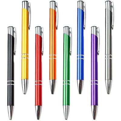 China Eco-friendly Metal Brand Ballpoint Pen New Promotion Cheap Ball Point Metal Pens With Personalized Custom Laser Engraved Print Branded Logo Manufacturer Ballpoint Gift for sale