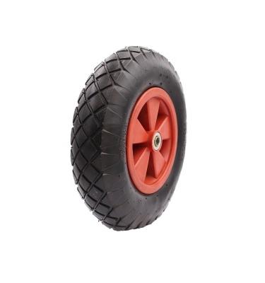 China 4.00-8 Wheelbarrow Wheel Construction Rubber Pneumatic Tire 4.00-8 for sale