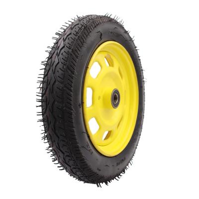 China 3.00-10 Cheap But Nice Wheel Construction Wheelbarrows Rubber Pneumatic Tire for sale