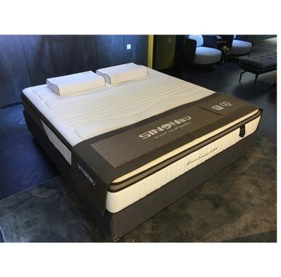 China Hypoallergenic Guaranteed Latex Single Pocket Box Spring Hypoallergenic King Quality Mattress for sale