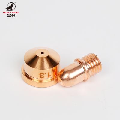 China E-Cu/Te-Cu BLACK WOLF Plasma PR0034 Electrode PD0026 Nozzle Tip For Trafimet CB150 Air Plasma Cutting Torch for sale