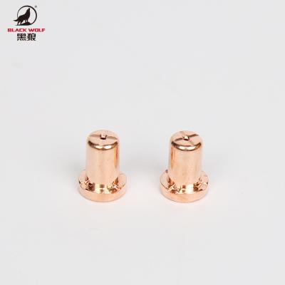 China PT31 HF Plasma Cutting Copper Nozzle And Electrode 30A 45A for sale