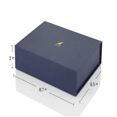 China Disposable Luxury Custom Logo Paper Cardboard Gift Packaging Foldable Rigid Box With Magnetic Closure for sale