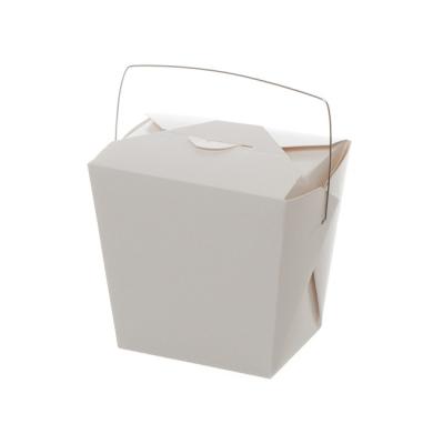 China Custom Disposable Chinese Biodegradable Lunch Box Noodle Packaging Paper Noodle Box 26oz Paper Noodle Takeout Box for sale