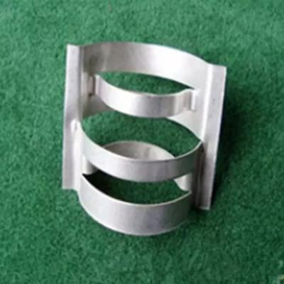 China Metal Conjugate Ring Hole Type Packing For Distillation Column Steel Ring for sale