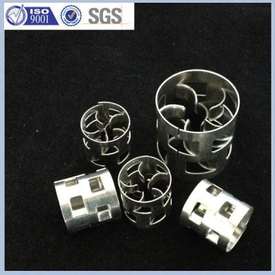 China Distillation Column Packing Stainless Steel 304 304L 316 316L Metal Pall Ring for sale