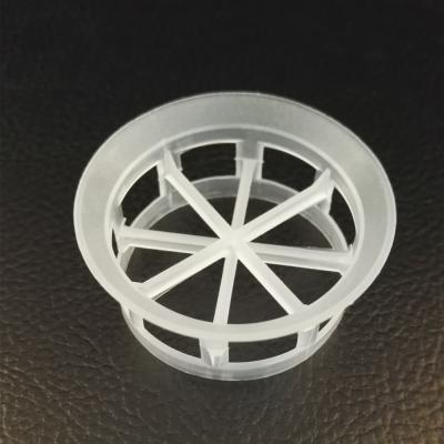 China Polypropylene Plastic Random Packing Cascade Ring 25mm 38mm 50mm 76mm for sale