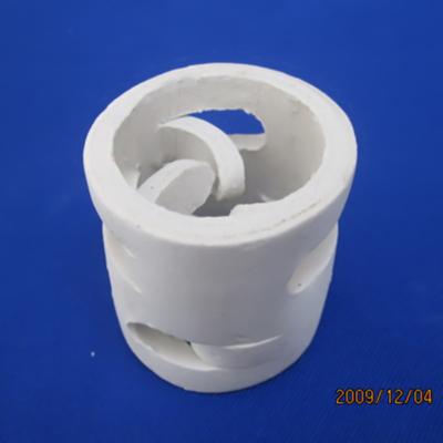 China Ceramic Random Packing Pall Packing Ring For Adsorption Column for sale