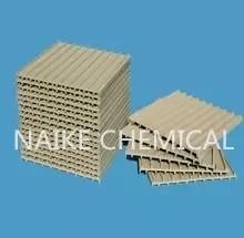 China High Heat Storage Performance MLM RTO Honeycomb Ceramic Plate Regenerator for sale