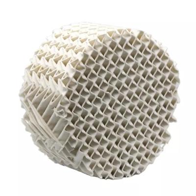 China Light Corrugated Ceramic Packing 125ys Tower Structured Packings for sale