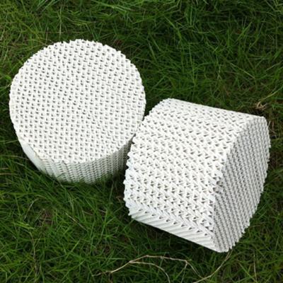 China Tower Packing Ceramic Structured Packing 450Y Acid Resistant for sale